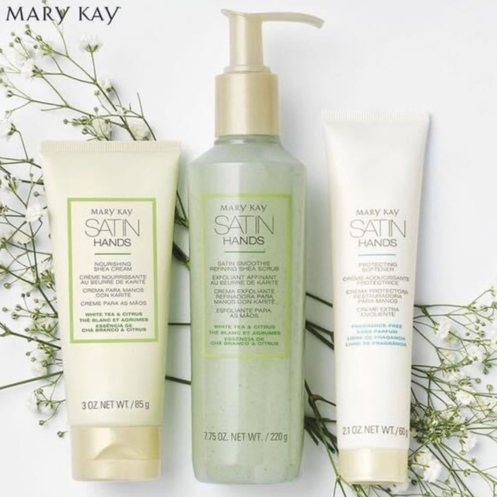 Mary Kay White Tea & Citrus Satin Hands® Pampering Set